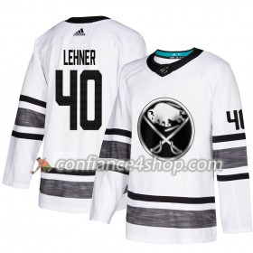 Adidas Maillot de Hockey Buffalo Sabres Robin Lehner 40 2019 All-Star Blanc Authentic - Homme